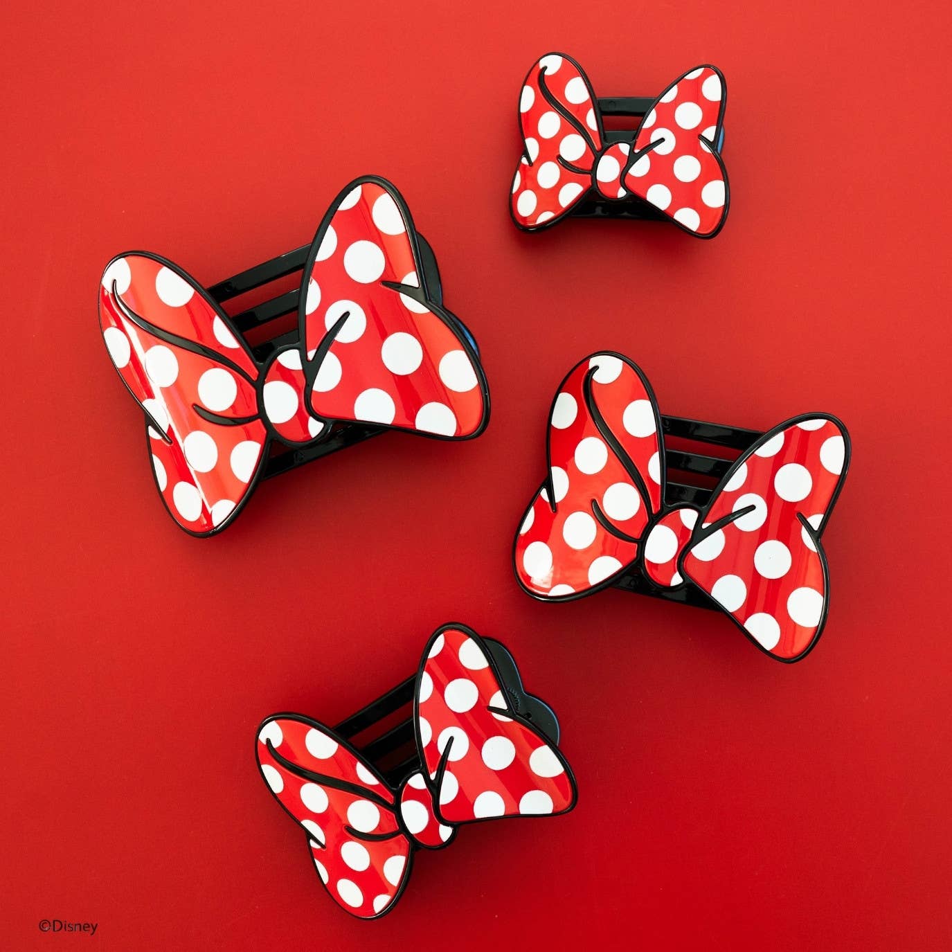 TELETIES - Disney: Minnie's Bow | Tiny |  Flat Hair Clip