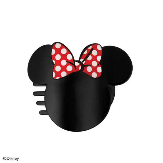 TELETIES - Disney: Minnie Mouse Shaped | Small |  Flat Hair Clip