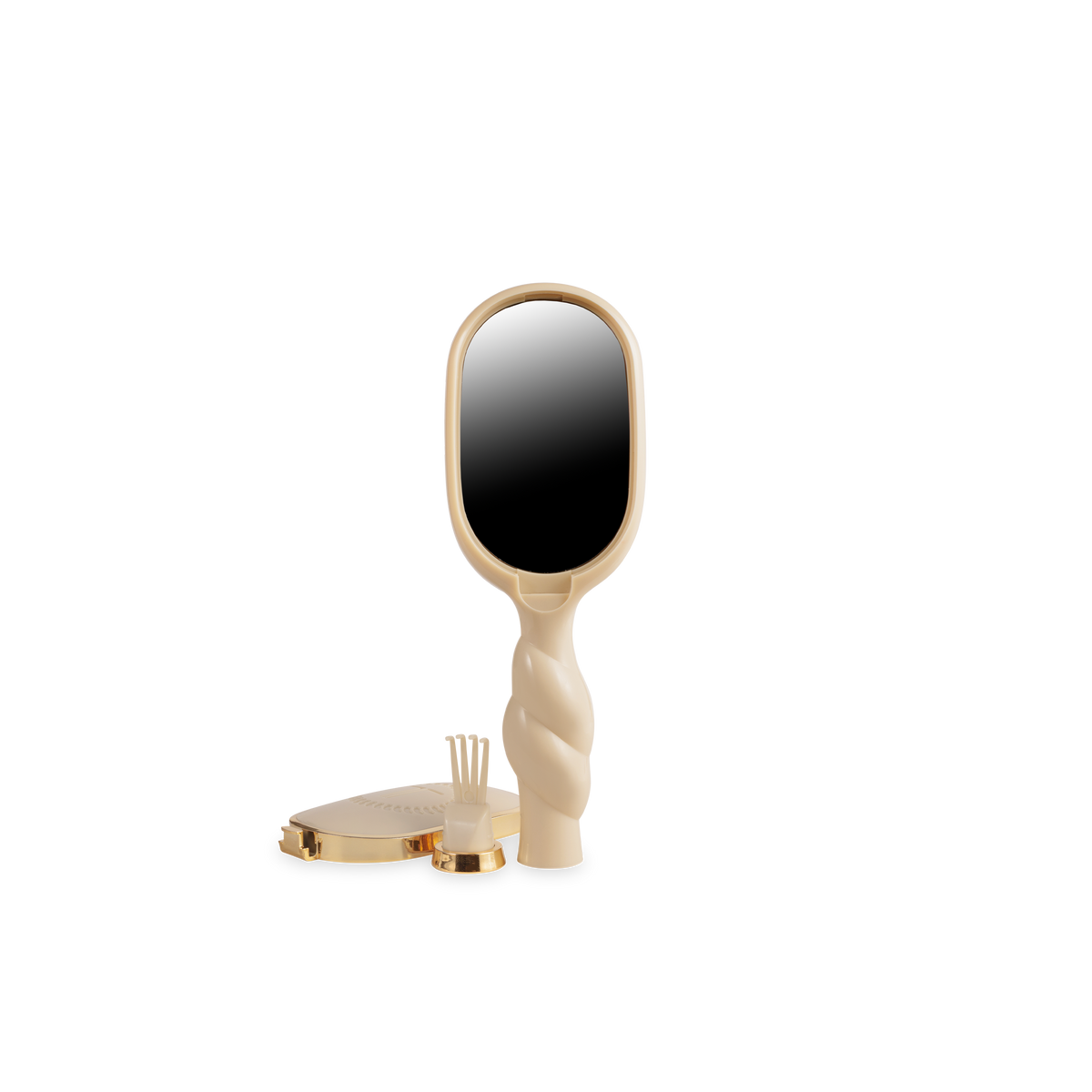 TELETIES - Mini Boar Brush | Tan