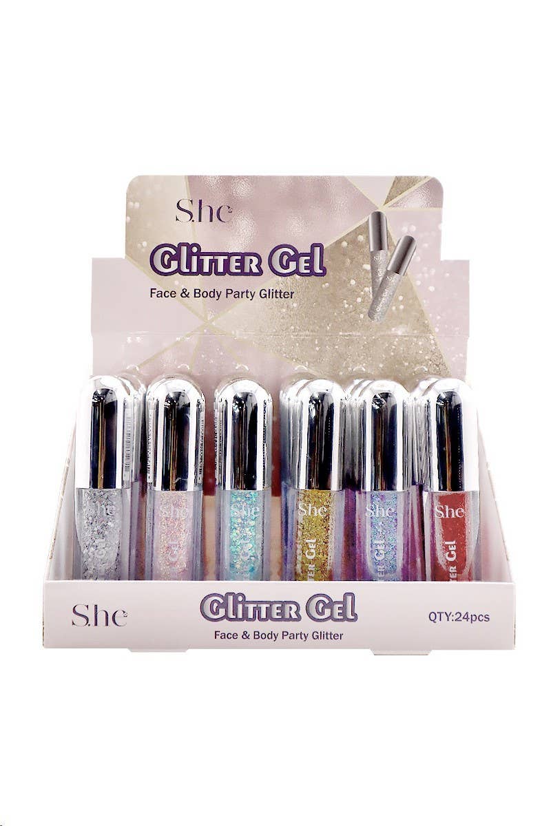 PINEAPPLE Beauty - Makeup She GG1037 Glitter Gel Face & Body Party Glitter - 24
