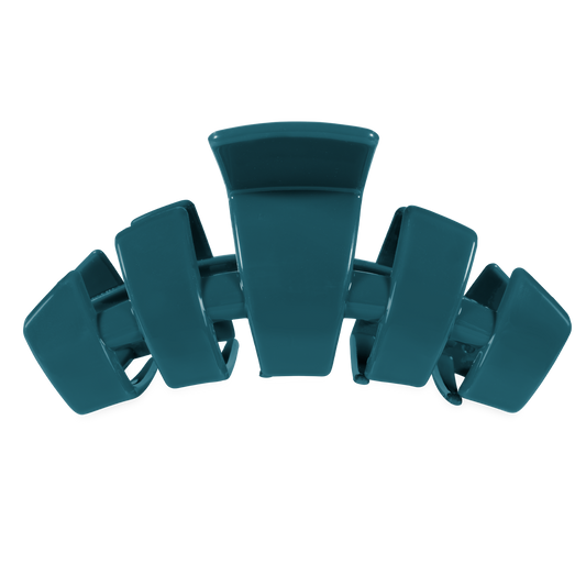 TELETIES - Classic Teal With It Large Claw Clip