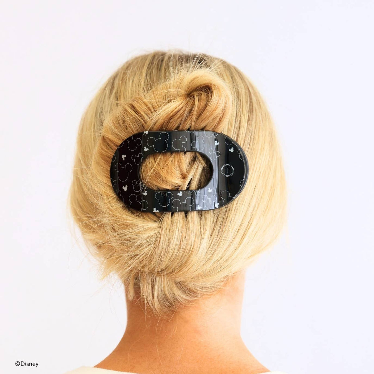 TELETIES - Disney Spotlight | Large | Flat Round Hair Clip