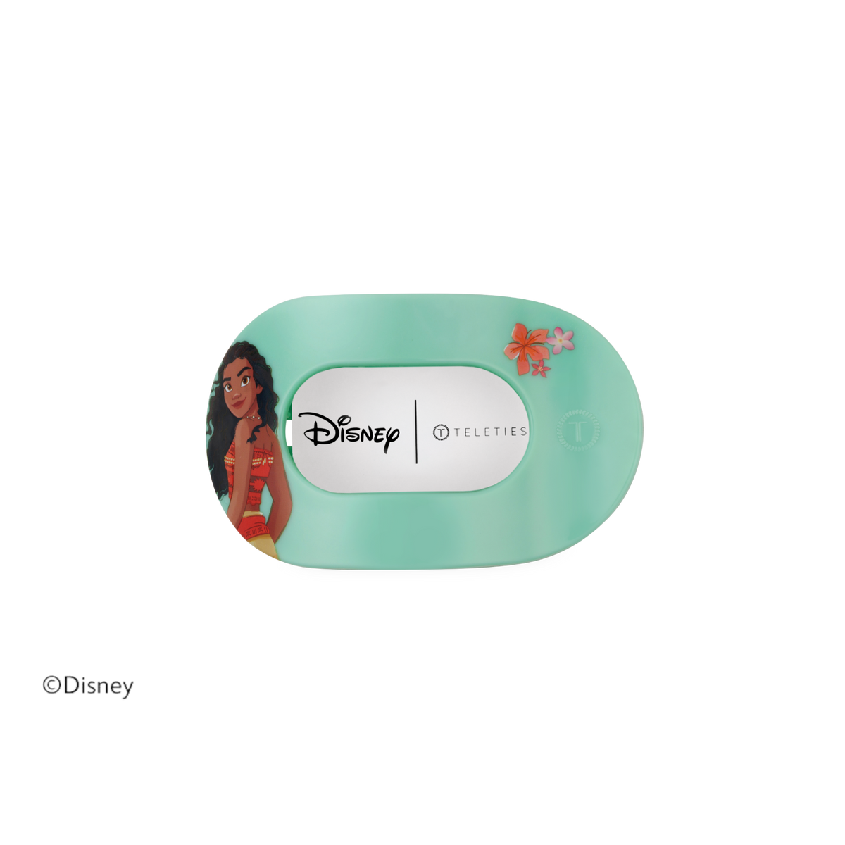 TELETIES - Moana | Small | Flat Round Hair Clip