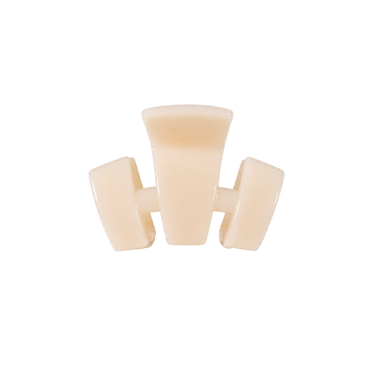 TELETIES - Classic | Almond Beige | Petite | Claw Clip
