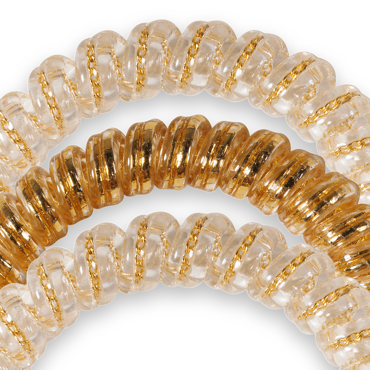 TELETIES - Spiral Hair Coils | Small | Luxury Living Hair Ties