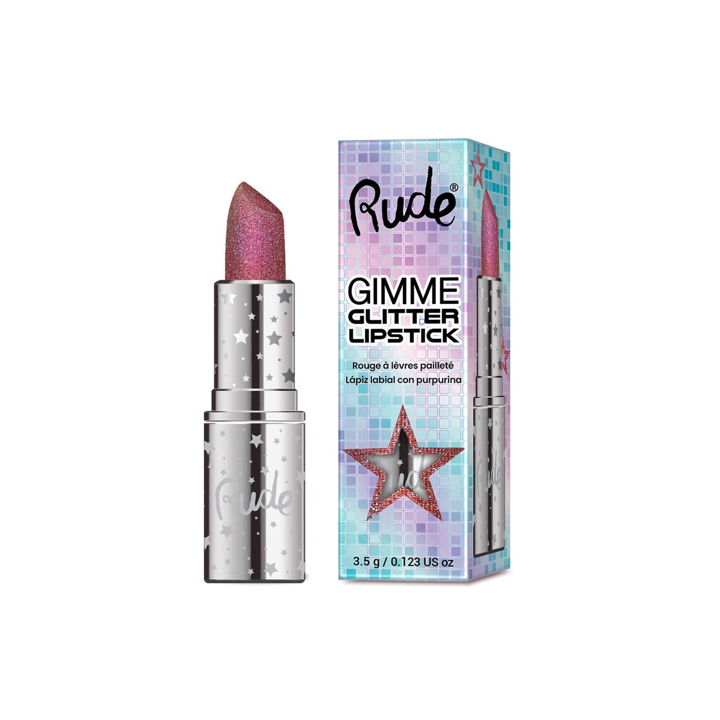 Rude Cosmetics - Gimme Glitter Lipstick: Glitz