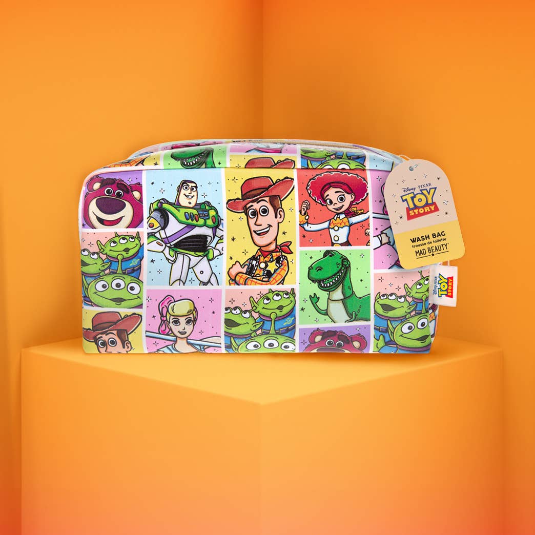 Mad Beauty USA LLC - Toy Story Wash Bag Woody Buzz Rex Bo Peep Lots Aliens