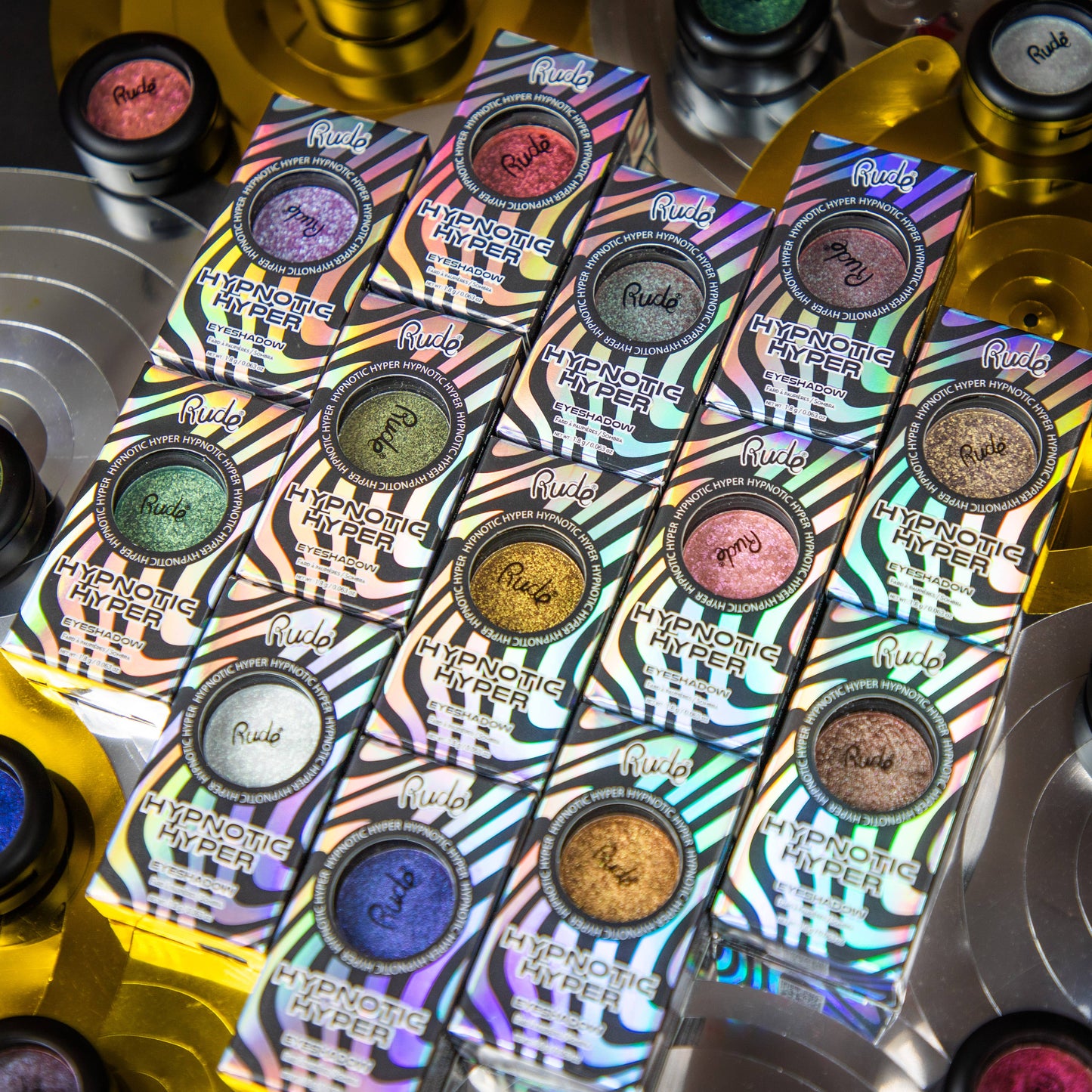 Rude Cosmetics - Hypnotic Hyper Duo Chrome Eyeshadow: Psychosomatic