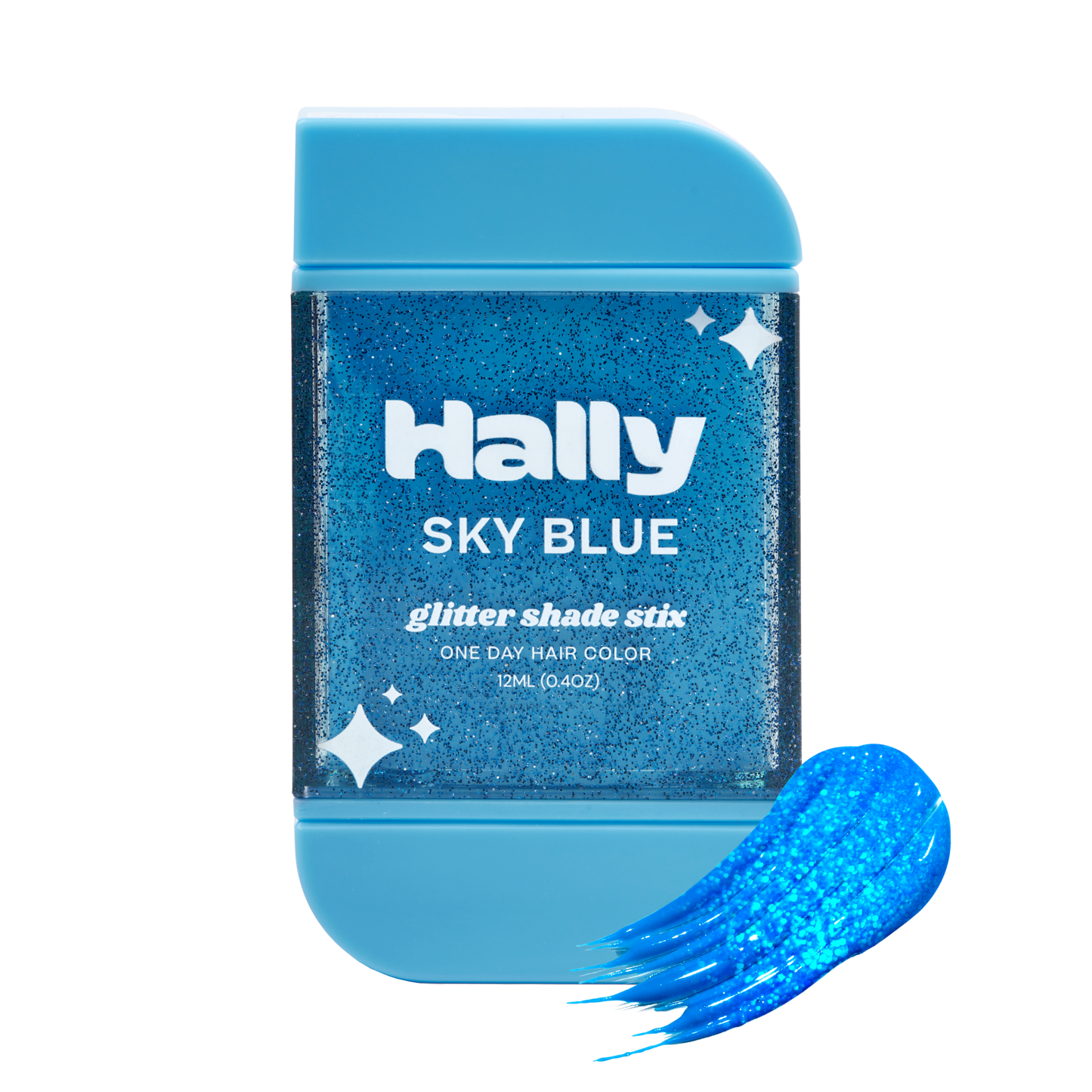 Hally Hair - Glitter Shade Stix Temporary Hair Glitter: Purple