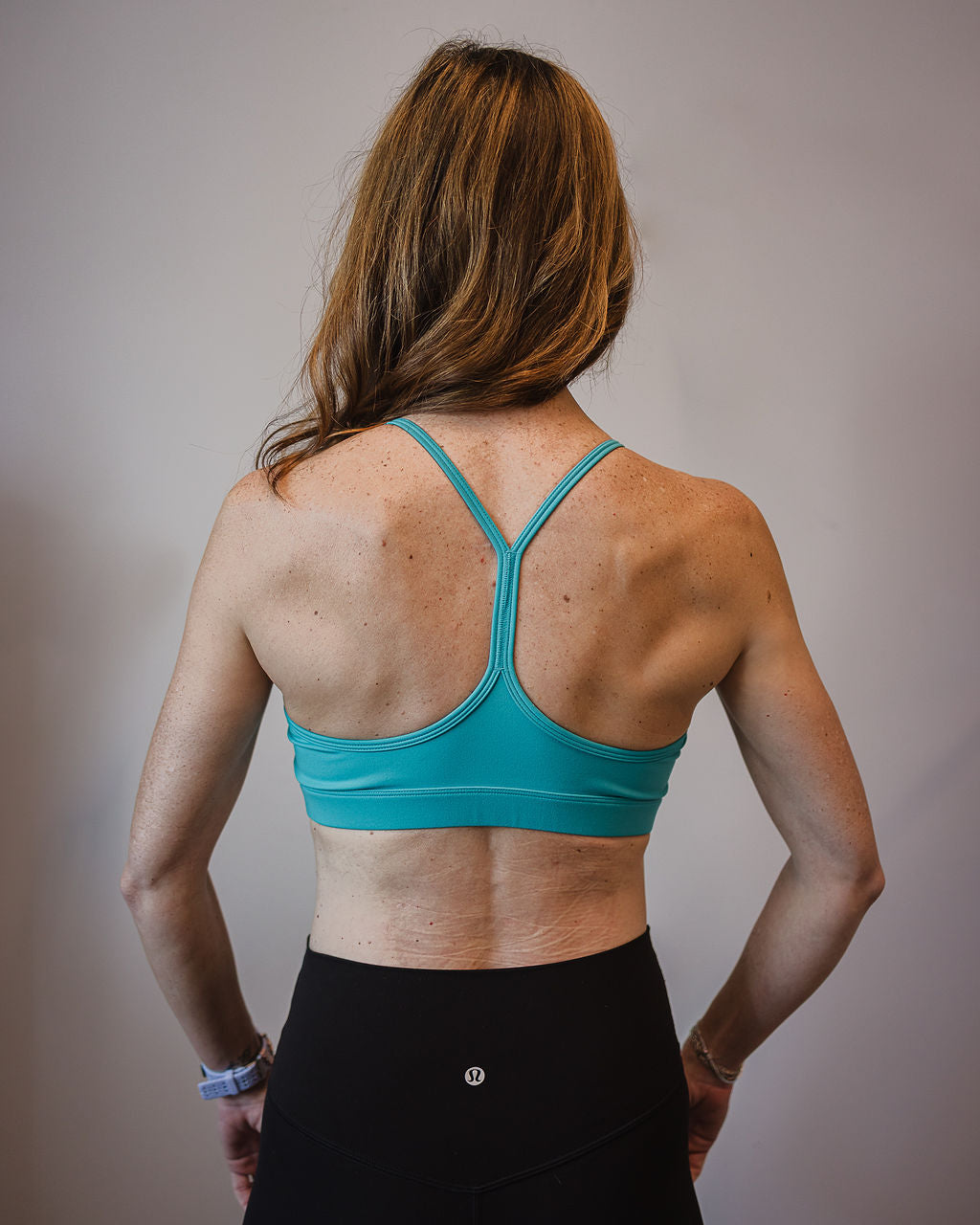 TEAL Y-NOT Racerback Bra