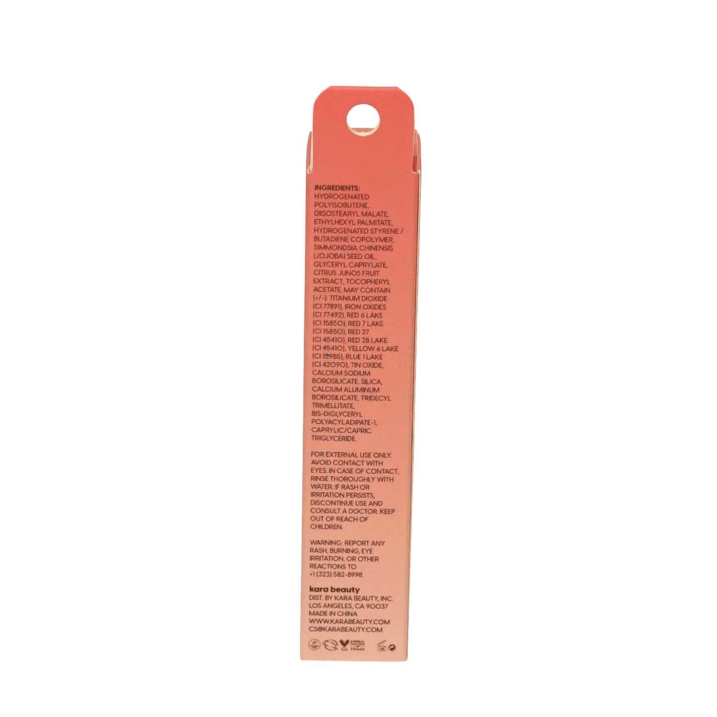 Kara Beauty - PH Glow Lip Oil - Sheer Coral