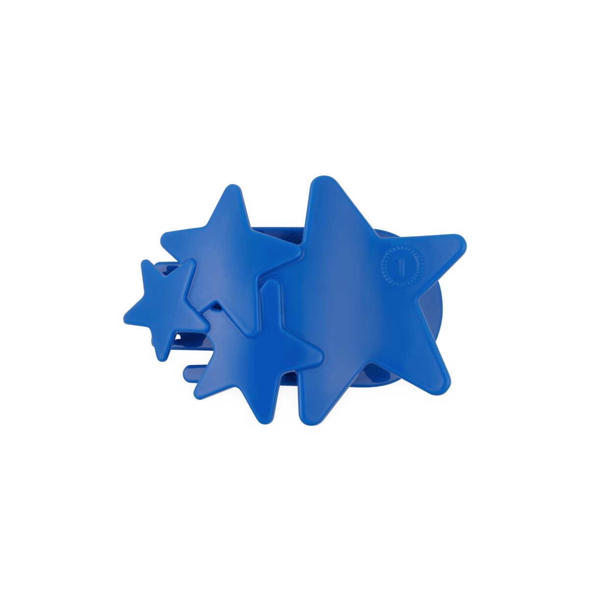 TELETIES - Flat Hair Clip | Medium | Blue Shooting Star