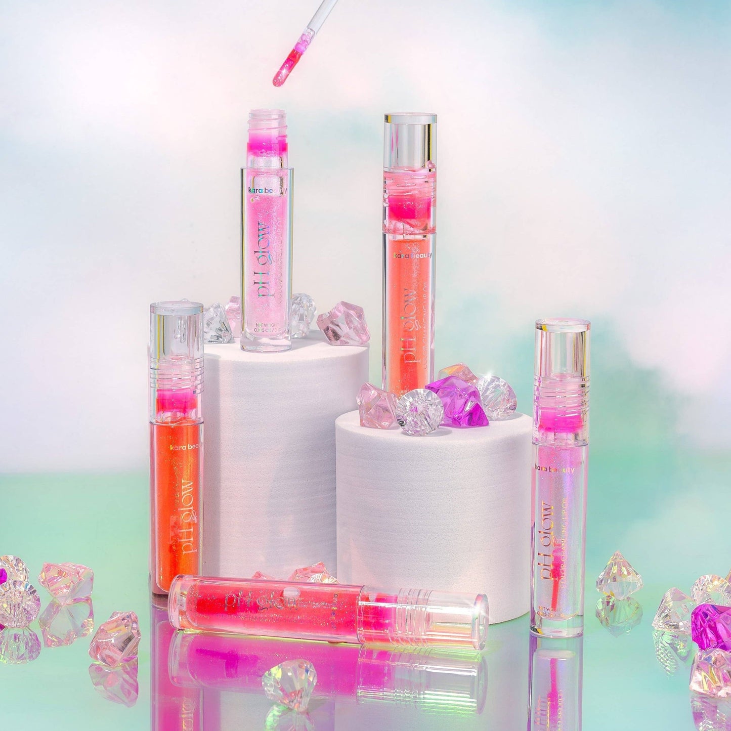 Kara Beauty - PH Glow Lip Oil - Sheer Iridescent