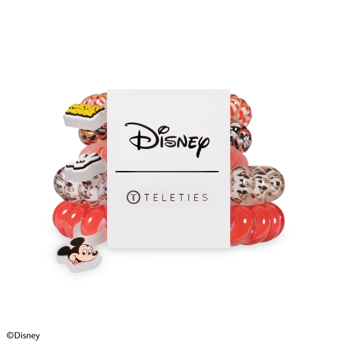 TELETIES - Mickey Mouse | Mix Pack | Hair Ties