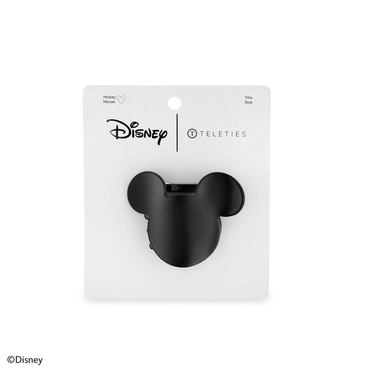 TELETIES - Disney: Mickey Mouse Shaped | Tiny |  Hair Clip