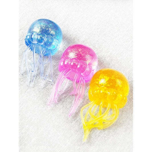 Love and Repeat - Maltose Jelly Fish Stress Release Squishy Toy: MIX COLOR / ONE(12)