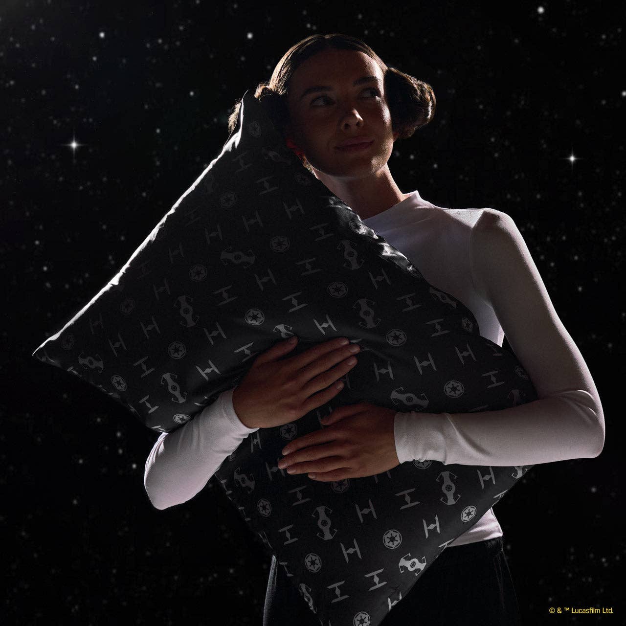 KITSCH - Star Wars™ & Kitsch Satin Pillowcase in Galactic Empire