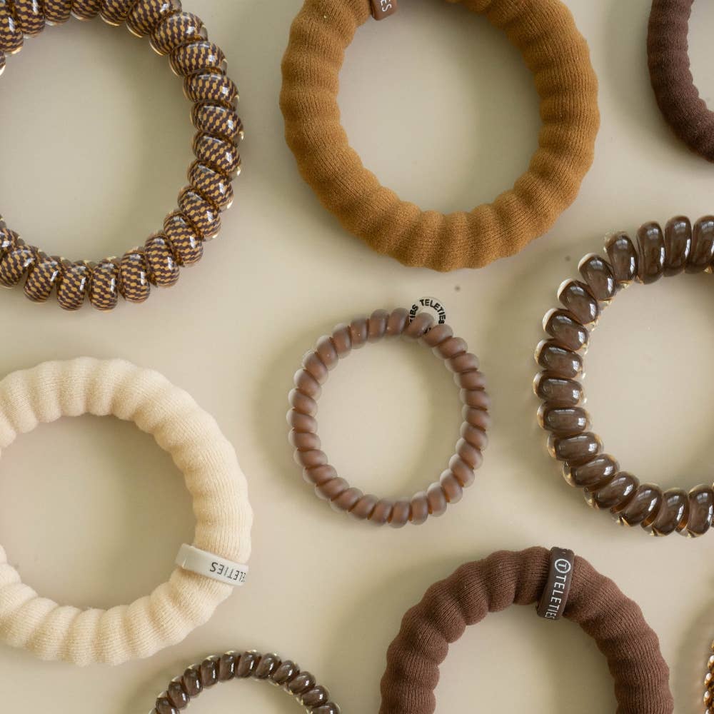 TELETIES - Morning Brew Large Hair Ties