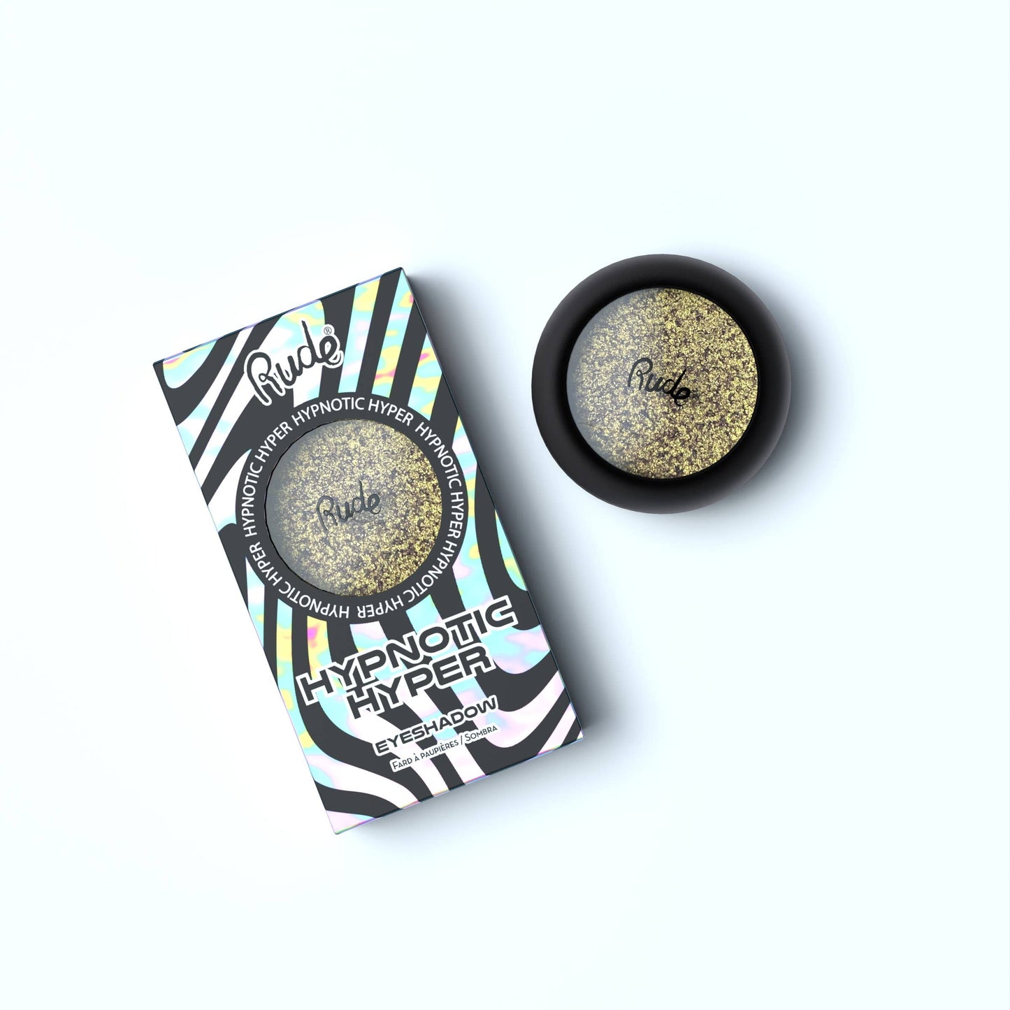 Rude Cosmetics - Hypnotic Hyper Duo Chrome Eyeshadow: Incognito