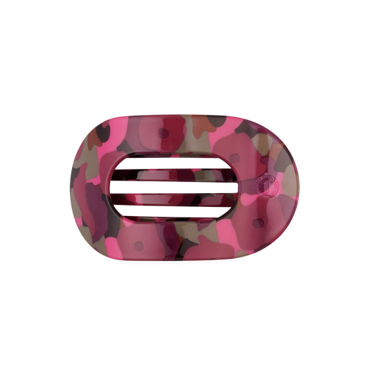 TELETIES - Garden Glam Medium Flat Round Hair Clip