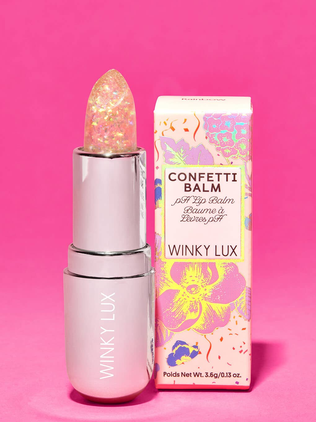 Winky Lux - Glitter Confetti pH Lip Balm: Rainbow Confetti