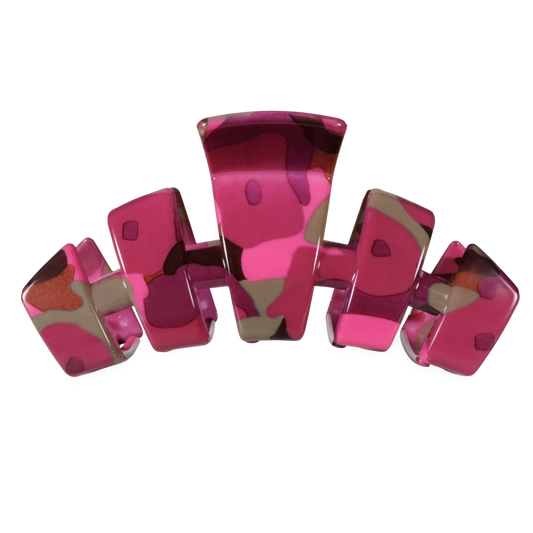 TELETIES - Classic Garden Glam Large Claw Clip