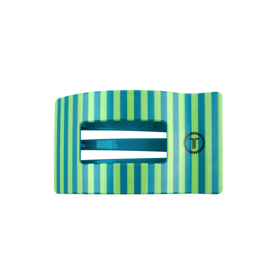 TELETIES - Cabana Cutie | Medium | Flat Rectangle Hair Clip