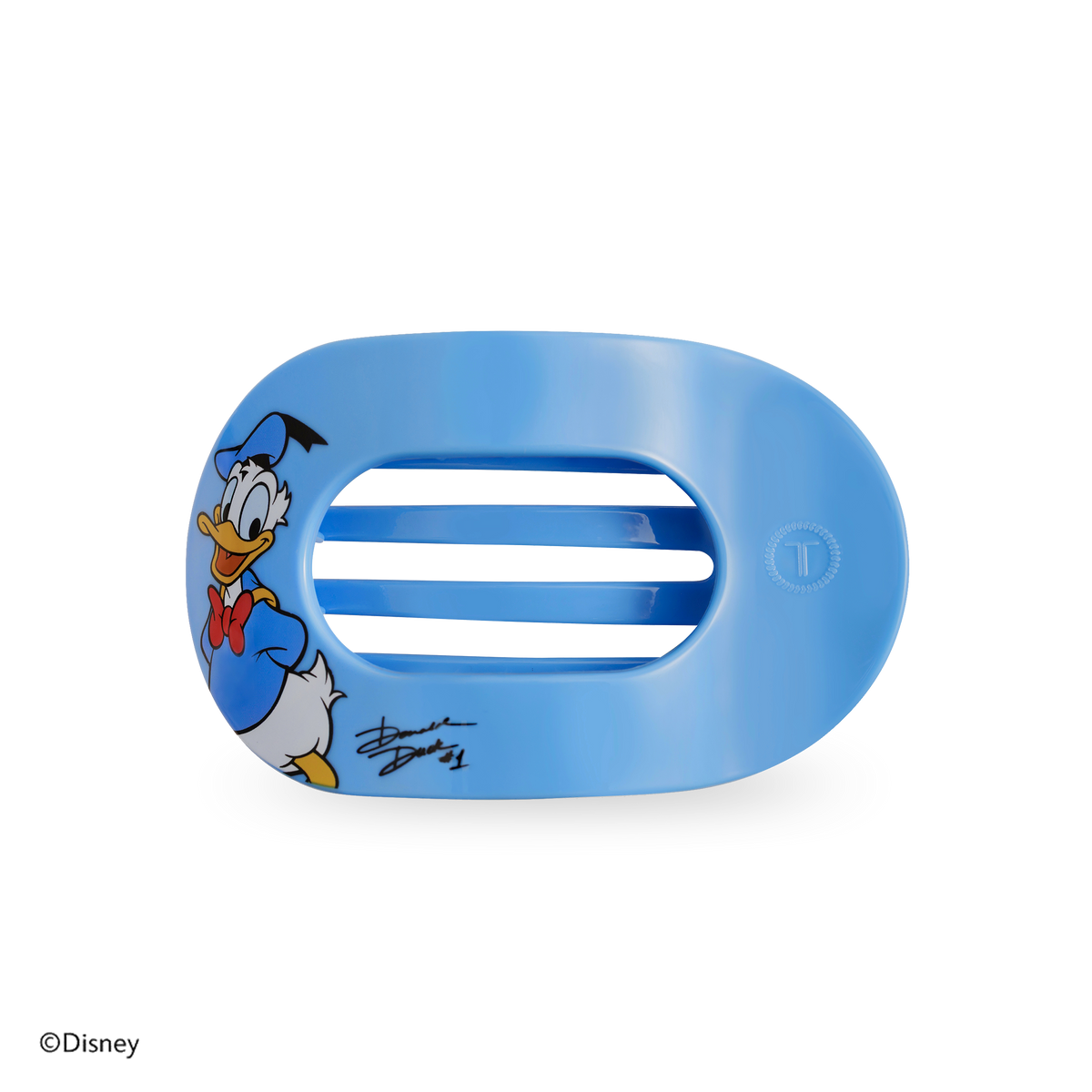 TELETIES - Donald Duck | Medium | Flat Round Hair Clip