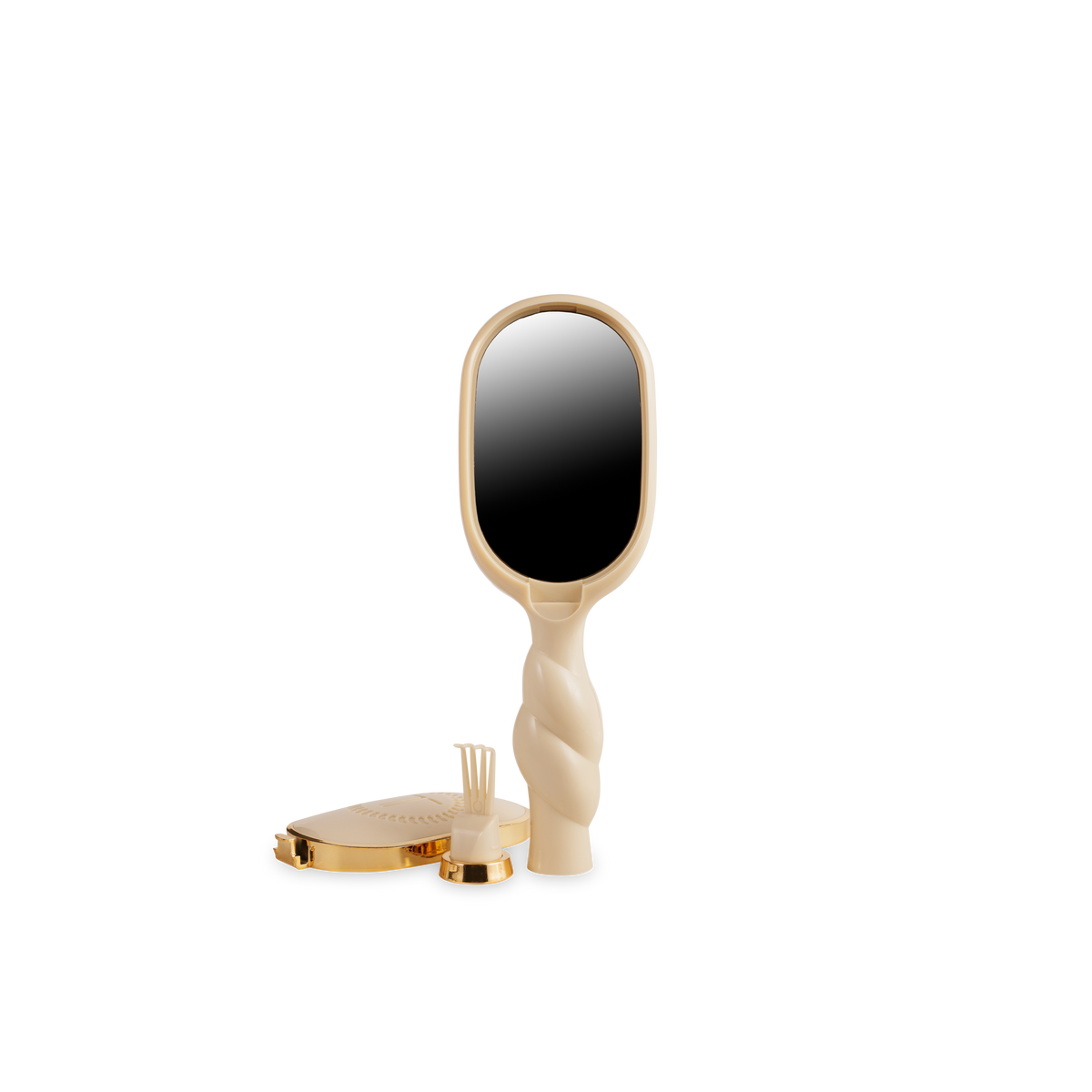 TELETIES - Mini Detangler Brush | Tan | Medium