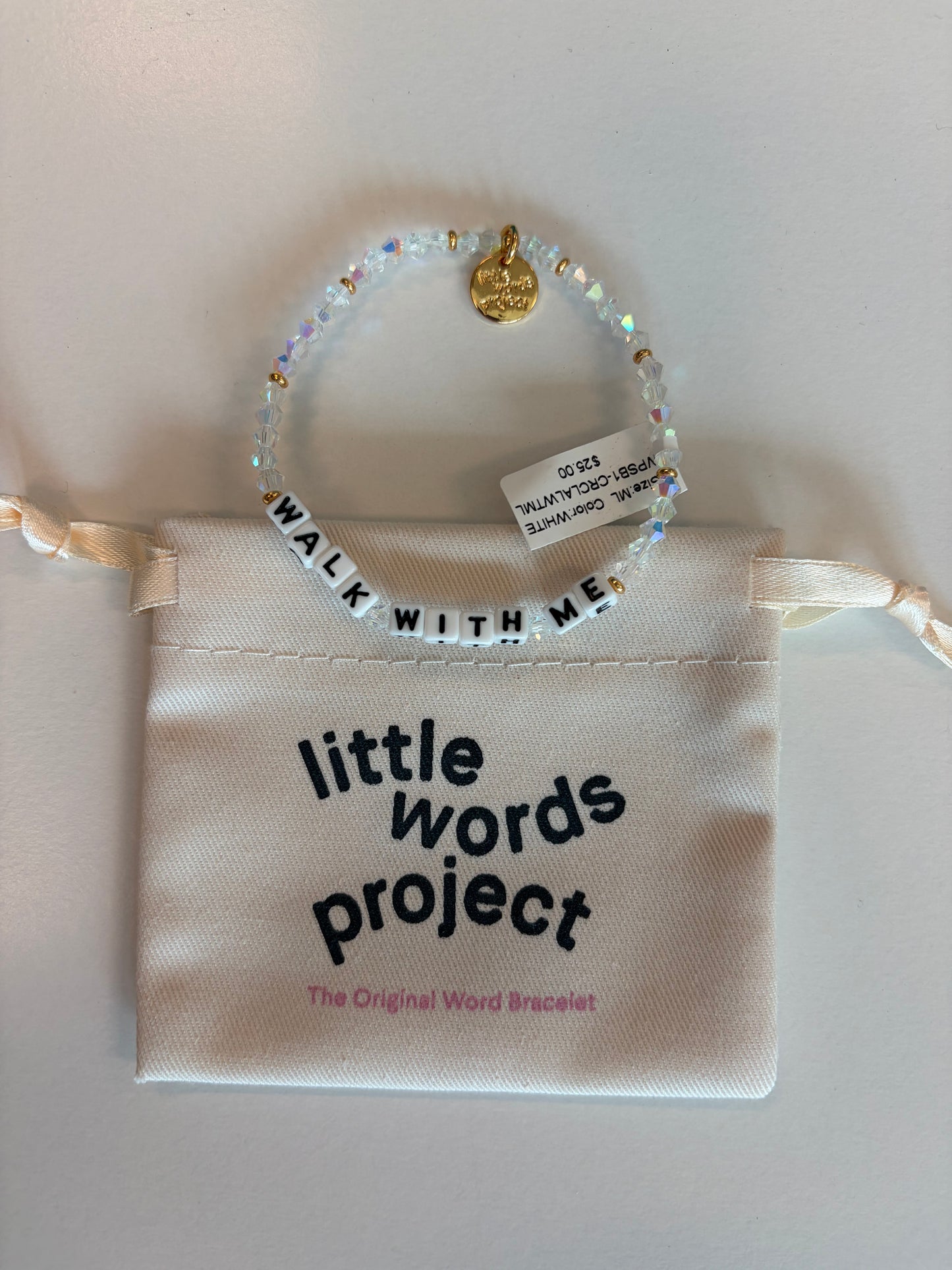 Walk With Me - Little Words Project - Bracelet