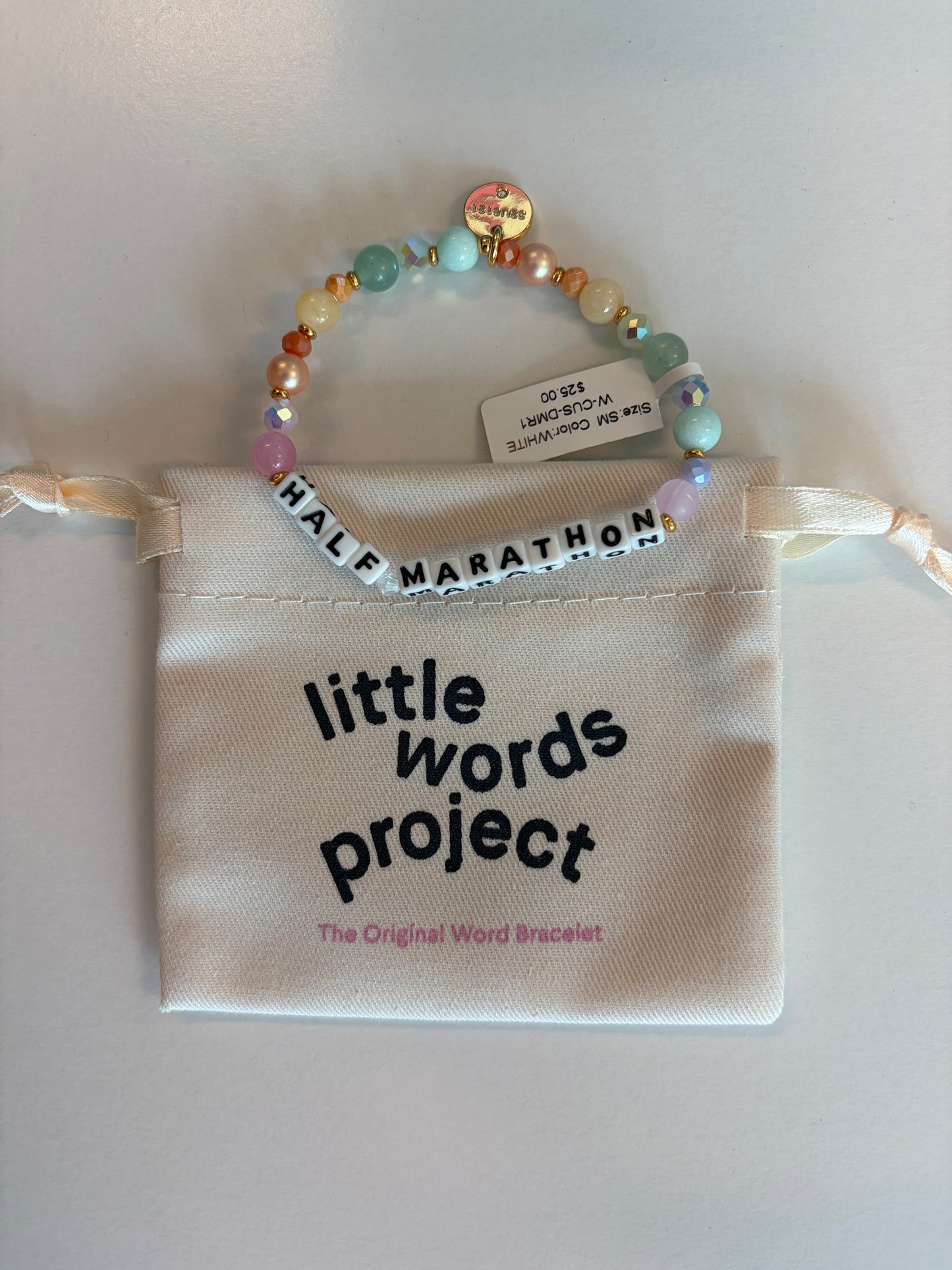 Half Marathon - Little Words Project- Bracelet