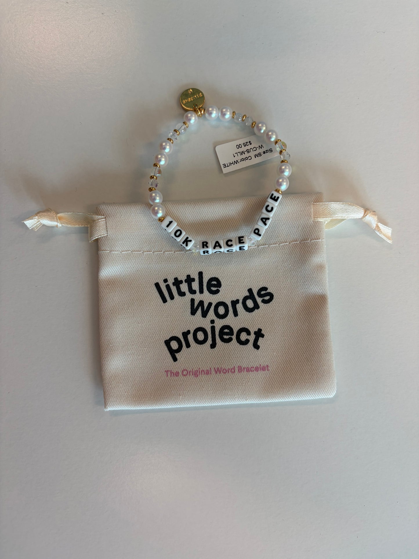 10K Race Pace - Little Words Project - Bracelet