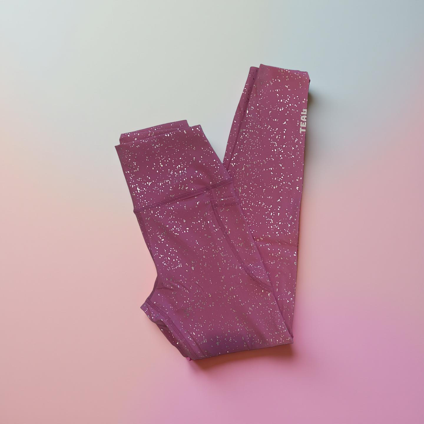 TEAL PowerLUXE -Sparkle Leggings