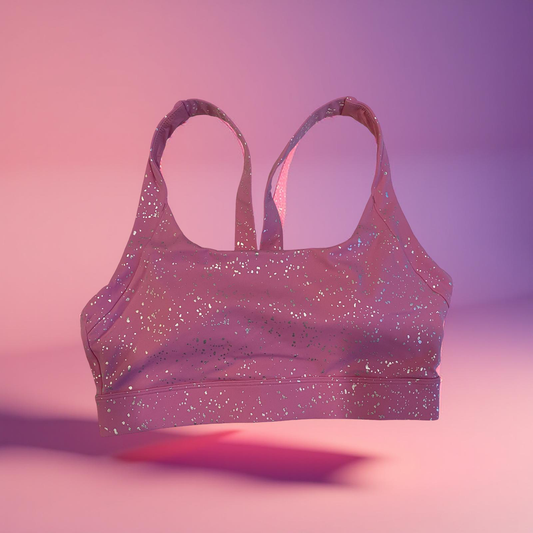 TEAL PowerLUXE - SPARKLE Bra