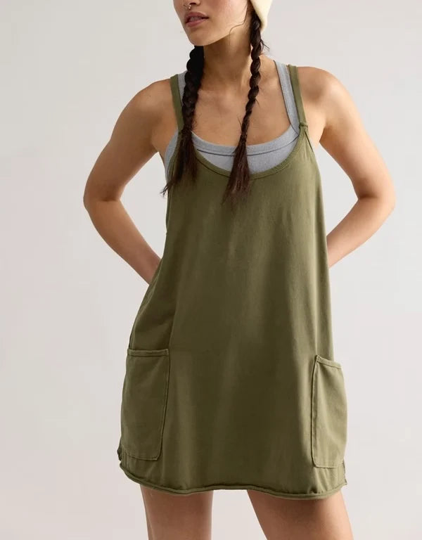 Free People Movement Hot Shot Mini Dress - Terrain