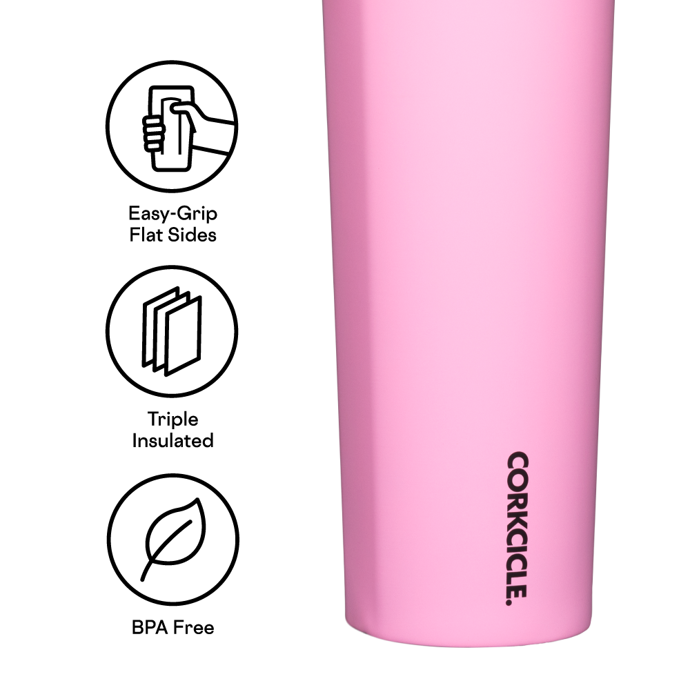 CORKCICLE - Sport Canteen - 20oz Sun - Soaked Pink