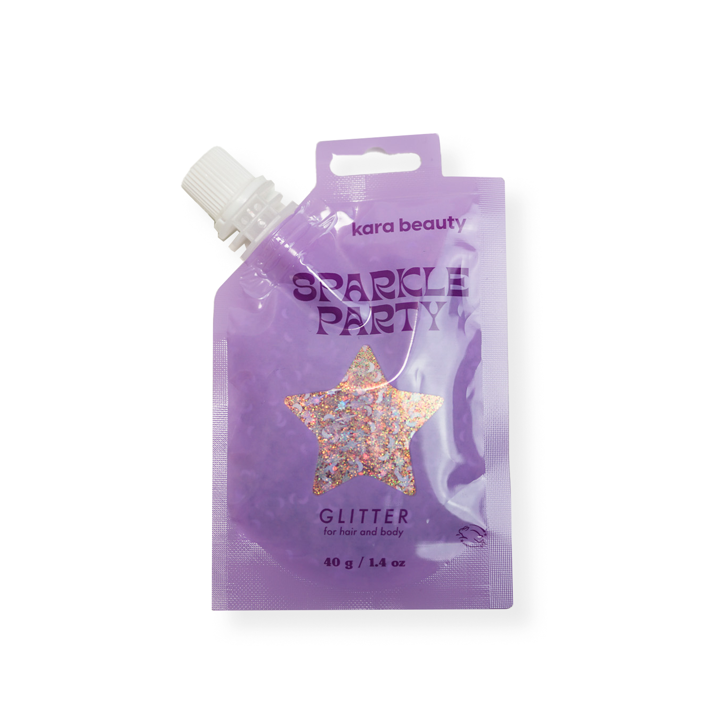 Kara Beauty - SPARKLE PARTY HAIR AND BODY GEL - SINGLE PACKS: GREEN ROCKETS