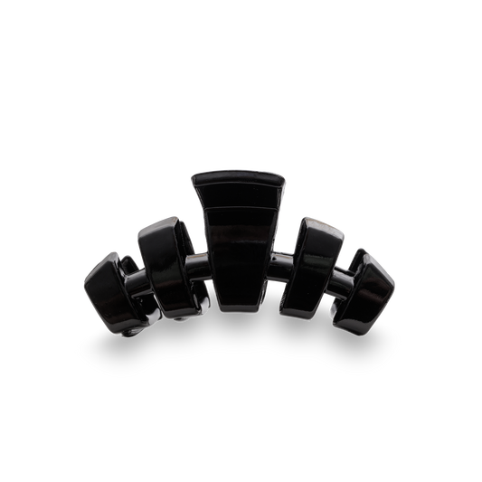 TELETIES - Classic Hair Clip | Tiny | Jet Black