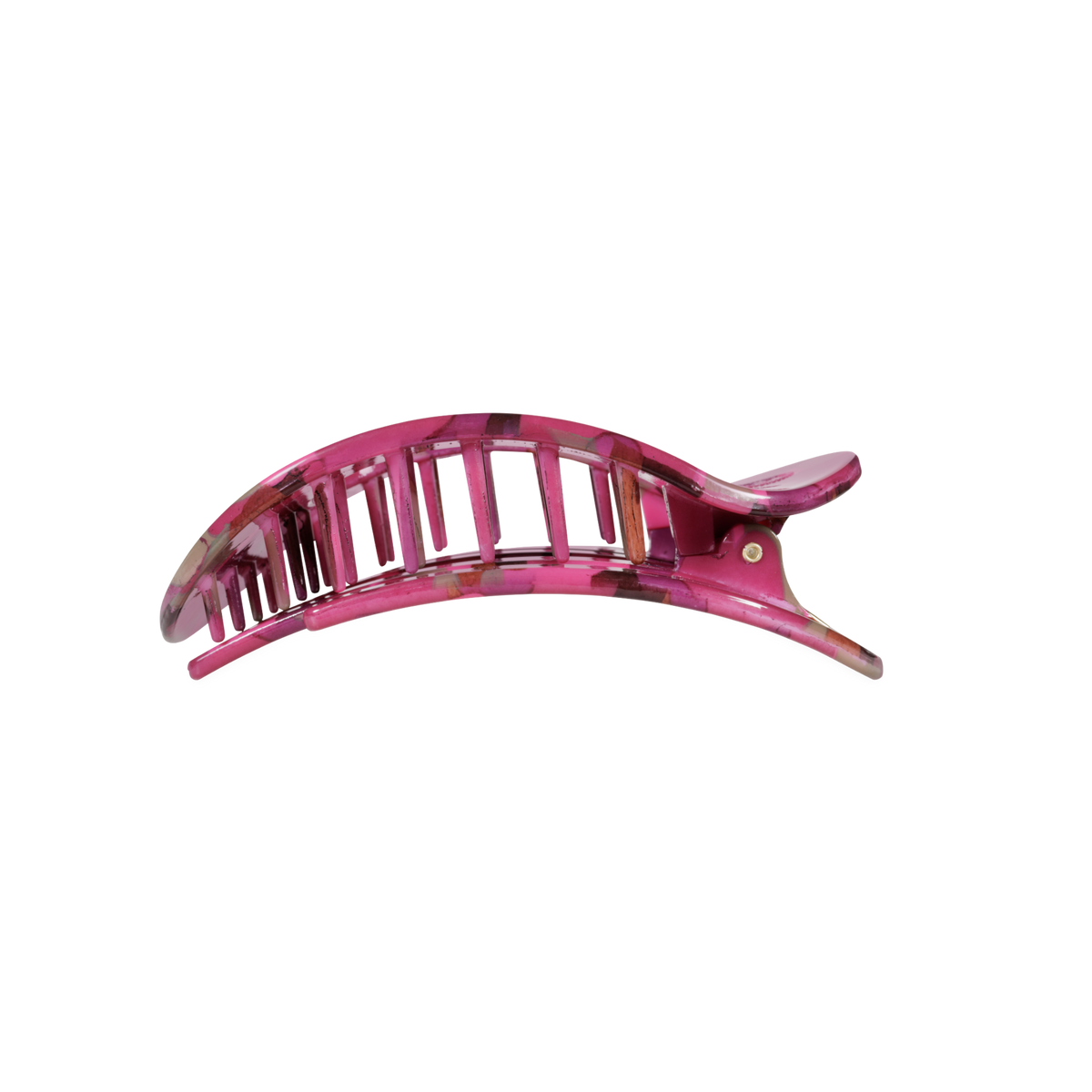 TELETIES - Garden Glam Medium Flat Round Hair Clip