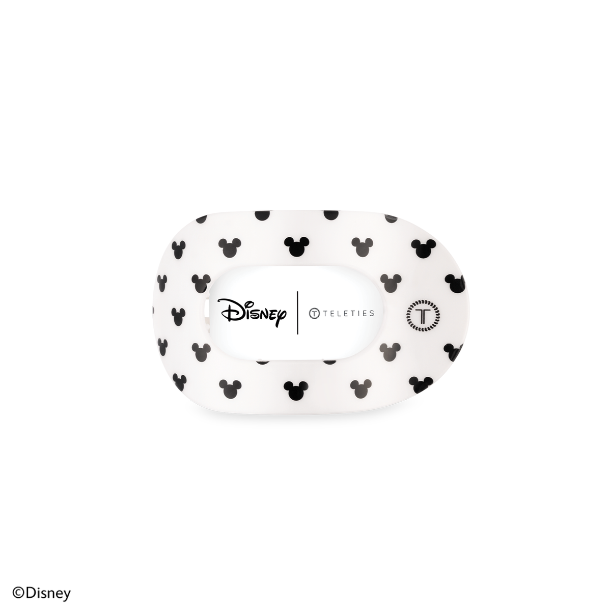 TELETIES - Flat Round Hair Clip | Small | The Iconic Mickey Mouse