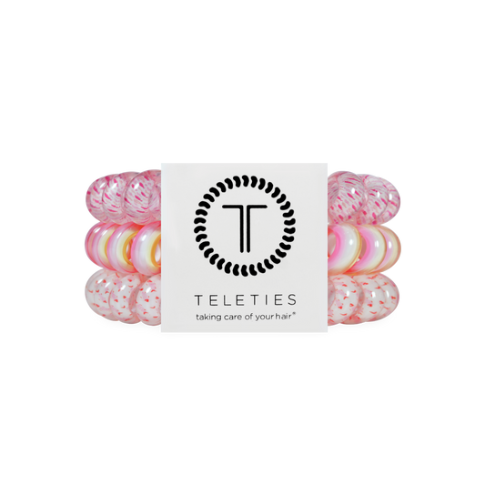 TELETIES - Just Keep Swimming | Large | Hair Ties