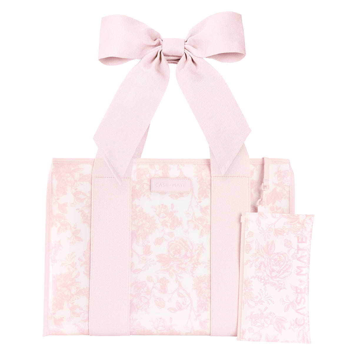 Case-Mate - Case-Mate Afternoon Rosé Bow Jelly Tote Bag