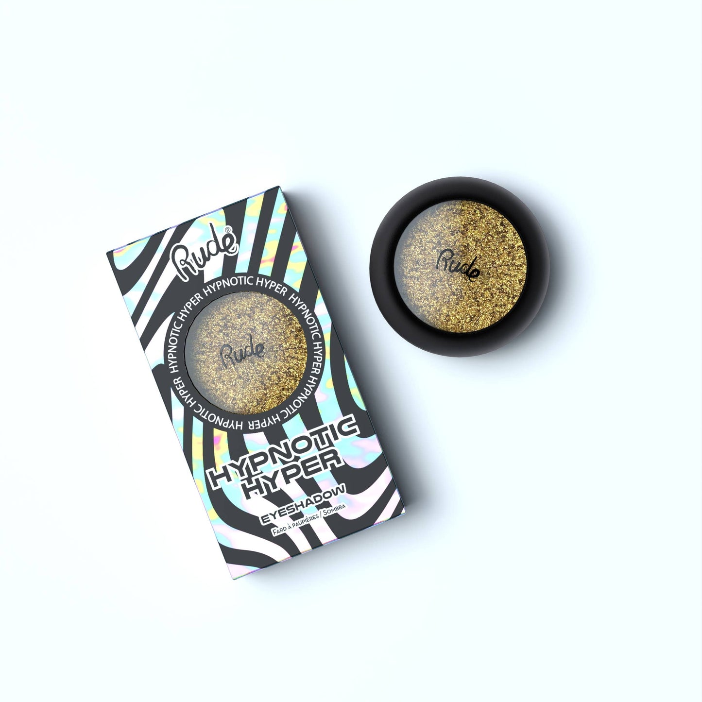 Rude Cosmetics - Hypnotic Hyper Duo Chrome Eyeshadow: Incognito