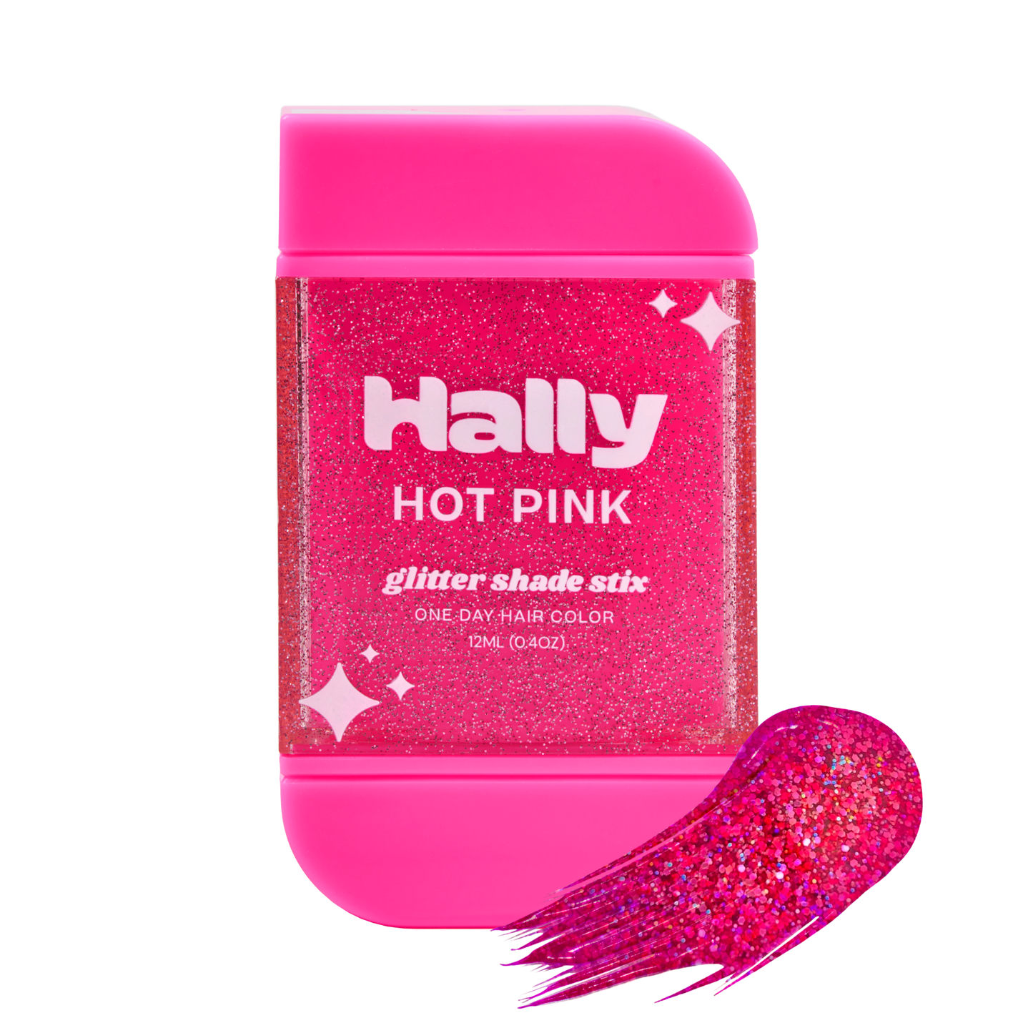 Hally Hair - Glitter Shade Stix Temporary Hair Glitter: Purple