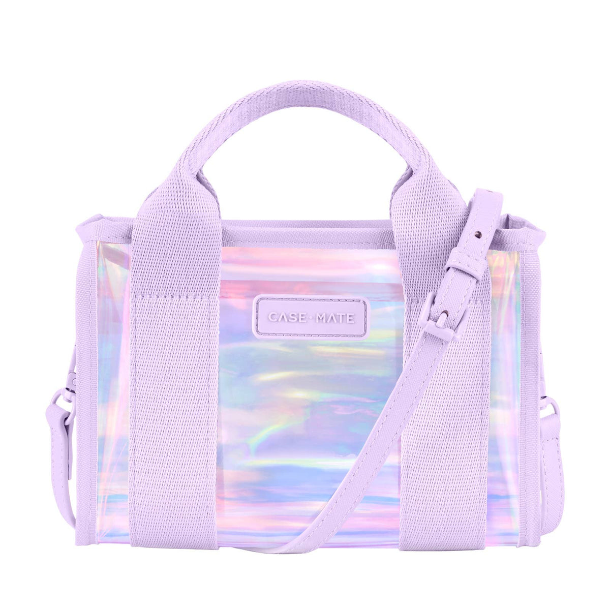 Case-Mate - Case-Mate Clear Stadium Bag: Varsity Red Bow