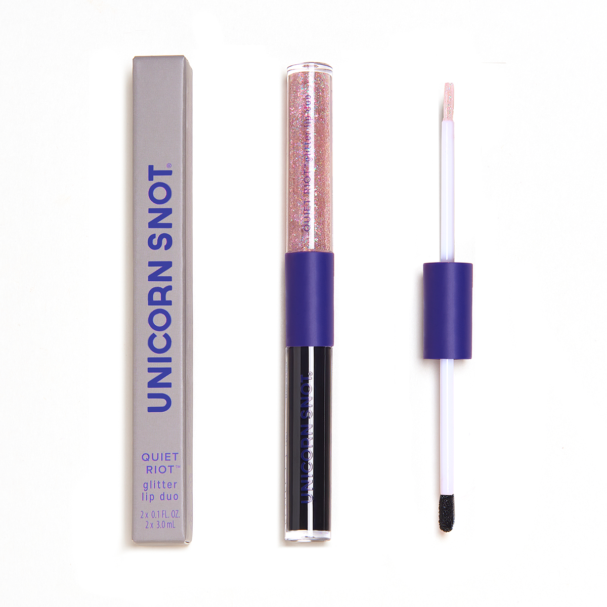 Unicorn Snot - Quiet Riot Glitter Lip Duo - Chasm