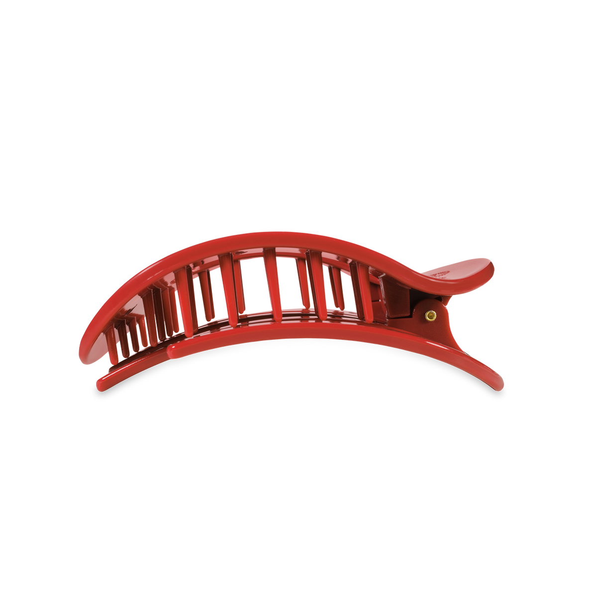 TELETIES - Red Carpet Ready | Medium | Flat Round Hair Clip
