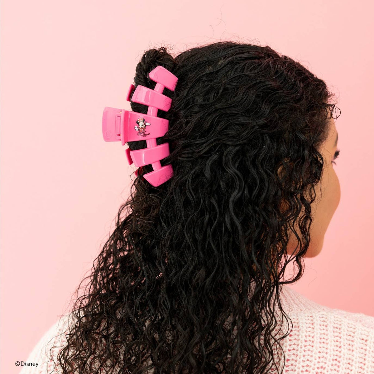TELETIES - Classic | Minnie Mouse | Large Hair Clip
