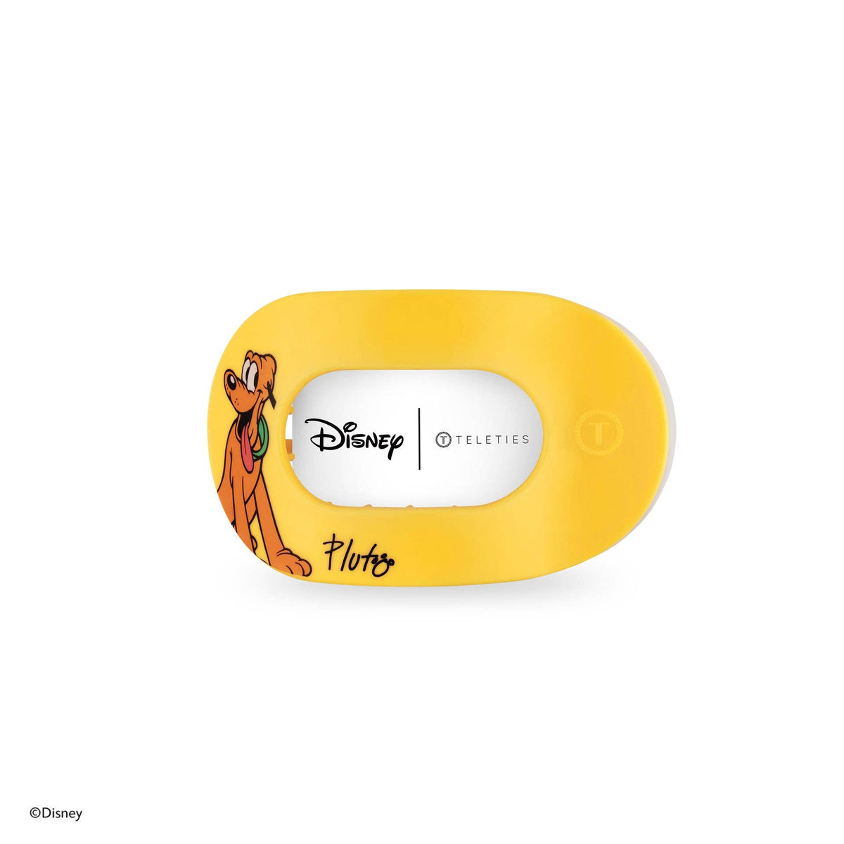 TELETIES - Pluto | Small | Flat Round Hair Clip