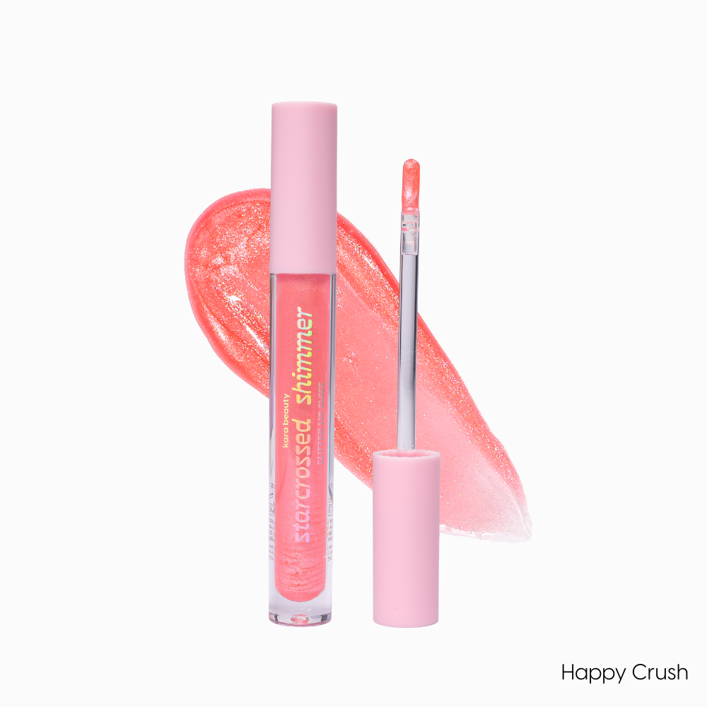 Kara Beauty - Starcrossed Shimmer Glitter Lip Gloss - Happy Crush
